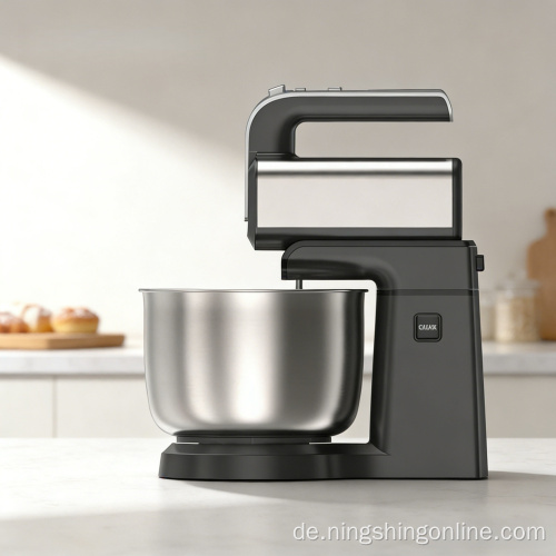 Tragbarer 3,5-Liter-3-in-1-Handmixer mit Schüssel